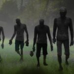 Zombies wandering in the Metaverse. Created by Dalle 2.